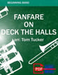 Fanfare on Deck the Halls Concert Band sheet music cover